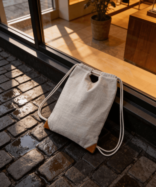 Beyaz Spor İpli Çanta