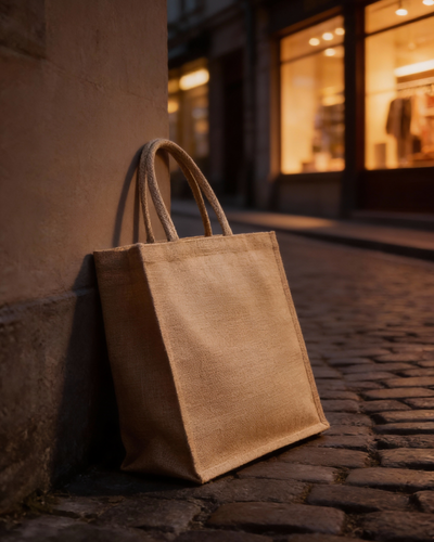 Doğal Jüt Çanta