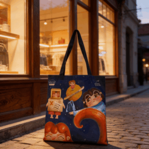 Elma Yayınevi Baskılı Tote Çanta