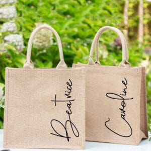 Jüt ve ham bez çanta kumaş karşılaştırması