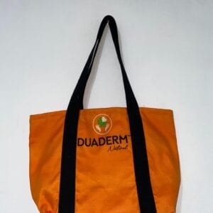 Duaderm baskılı lamineli bez tote çanta