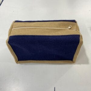 jüt makyaj çantası